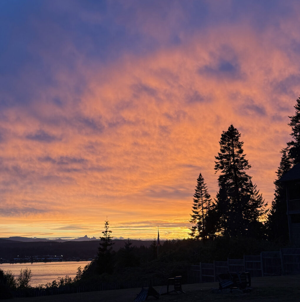 Sunset on the Island